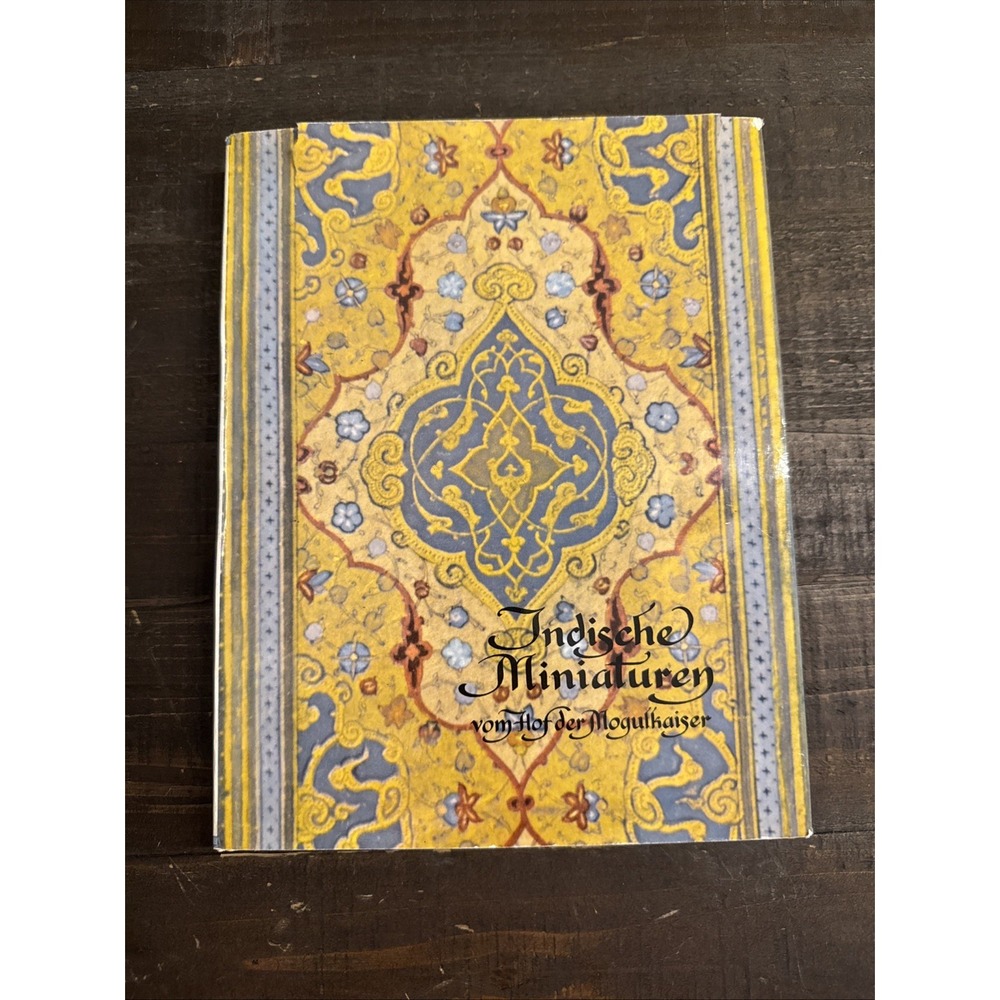 Indian Miniatures Of The Moghul School | 1960 | Lubor Hajek | HC w/ DJ